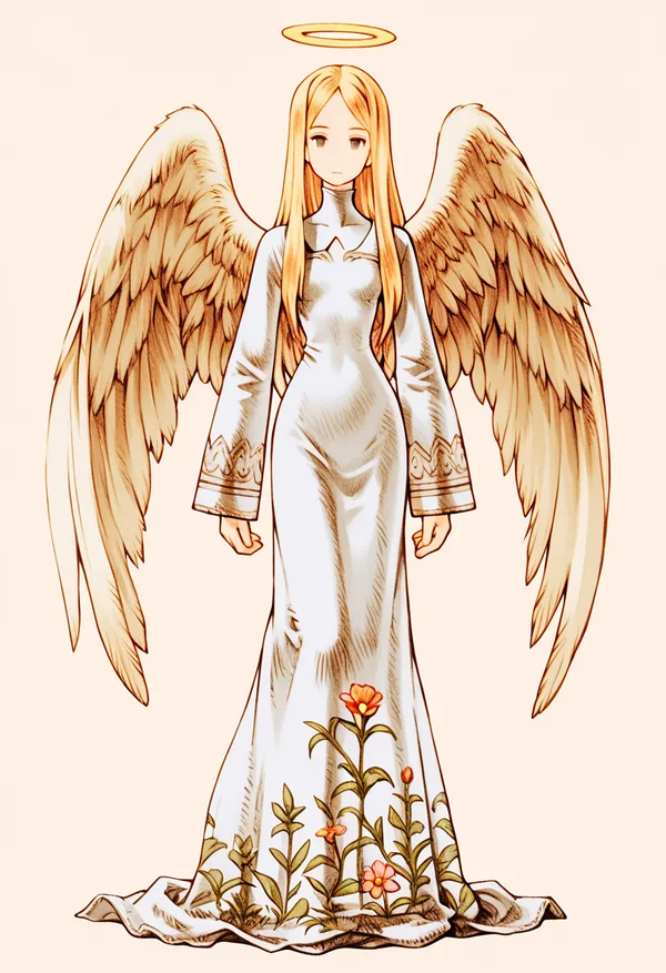 Imagem do anjo Aladiah