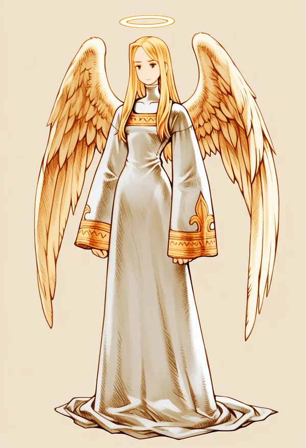 Imagem do anjo Aniel