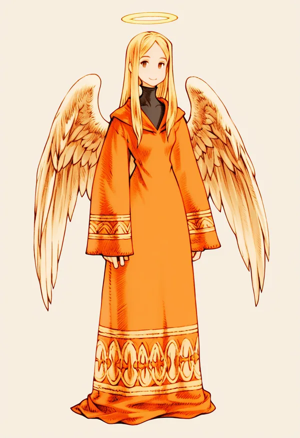 Imagem do anjo Daniel