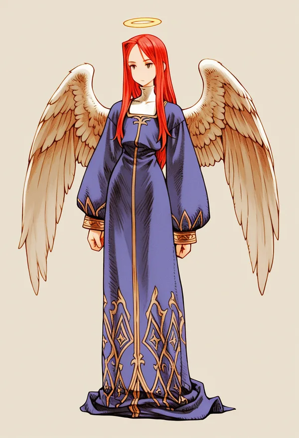 Imagem do anjo Haaiah