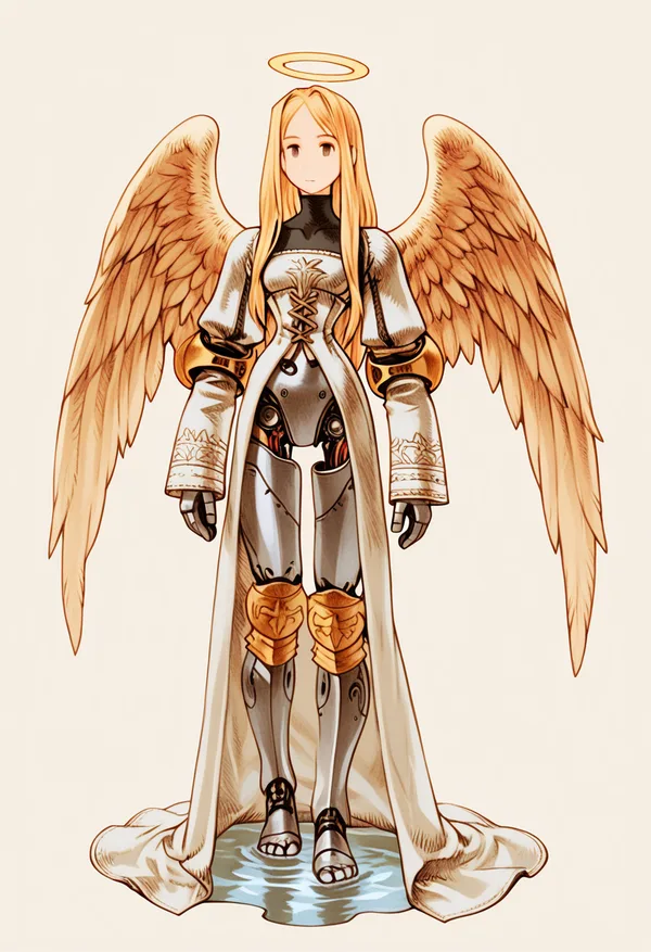 Imagem do anjo Haamiah