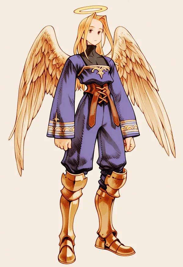 Imagem do anjo Habuhiah