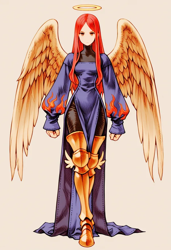 Imagem do anjo Hahaiah