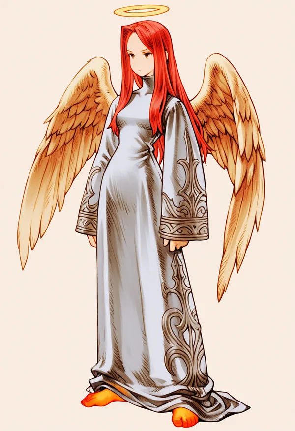 Imagem do anjo Hahasiah