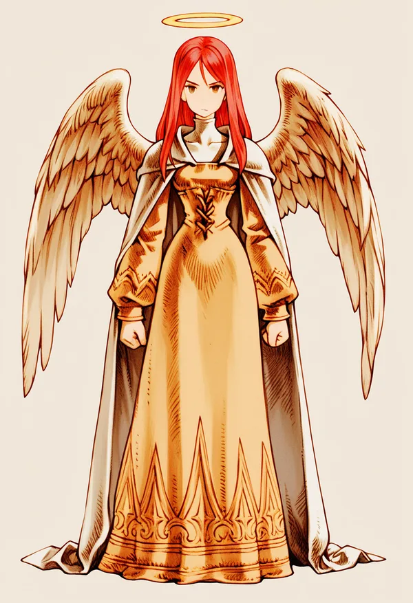 Imagem do anjo Harael