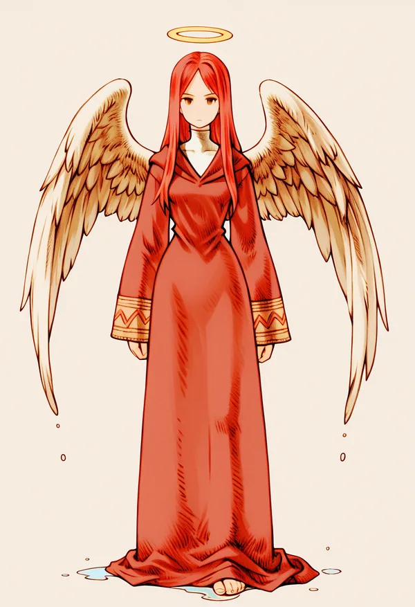 Imagem do anjo Hekamiah