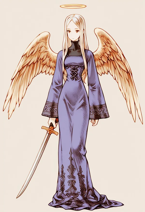 Imagem do anjo Ieiazel