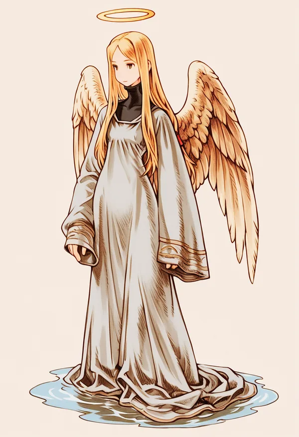 Imagem do anjo Imamaiah