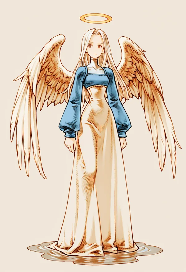 Imagem do anjo Jabamiah