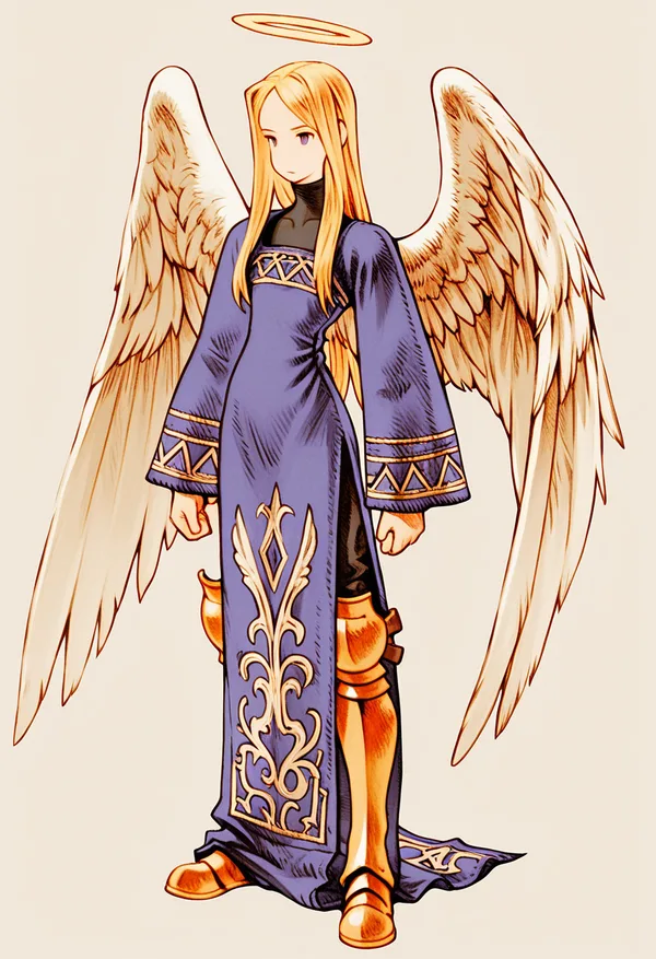 Imagem do anjo Lauviah