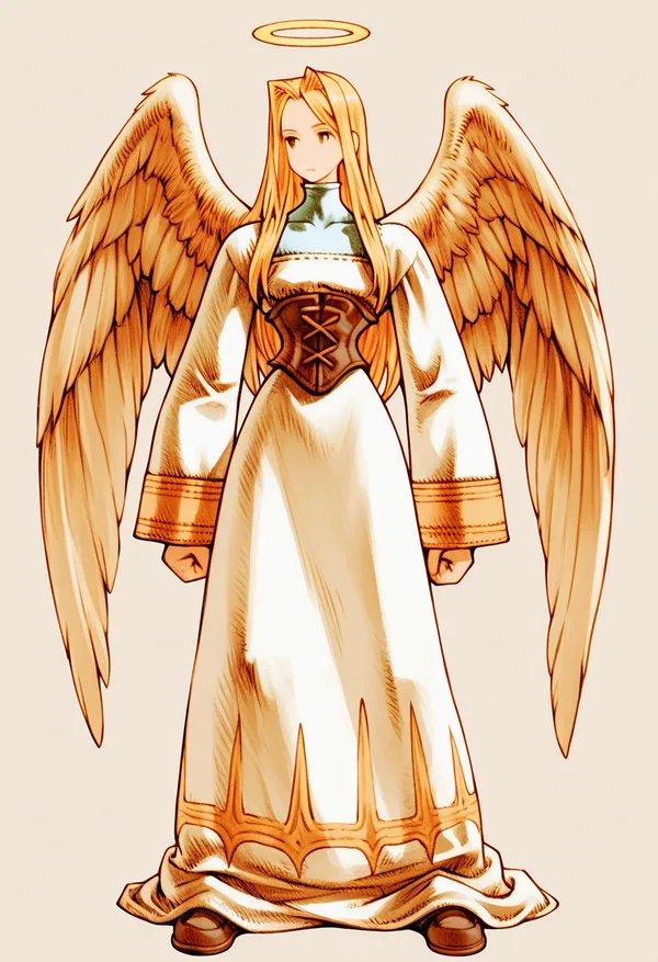 Imagem do anjo Lecabel