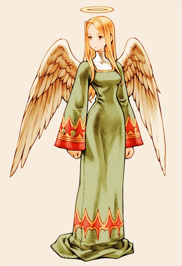 Imagem do anjo Lehahiah