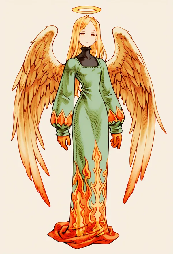 Imagem do anjo Mahasiah