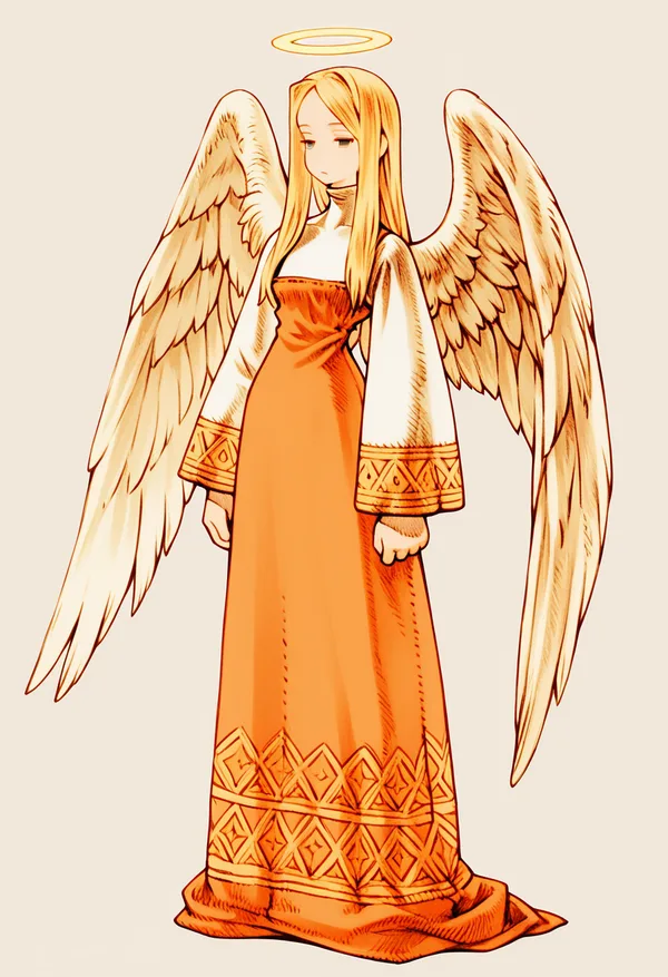Imagem do anjo Mehiel