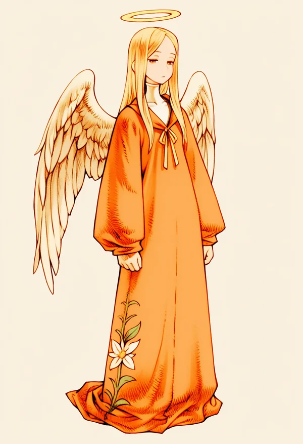 Imagem do anjo Menadel
