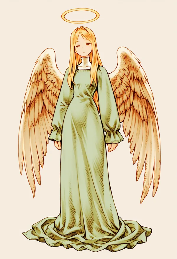 Imagem do anjo Mihael