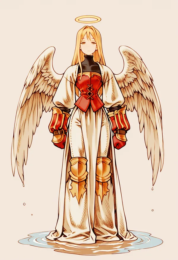 Imagem do anjo Mumiah