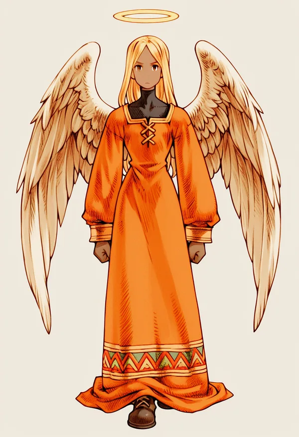 Imagem do anjo Nelchael