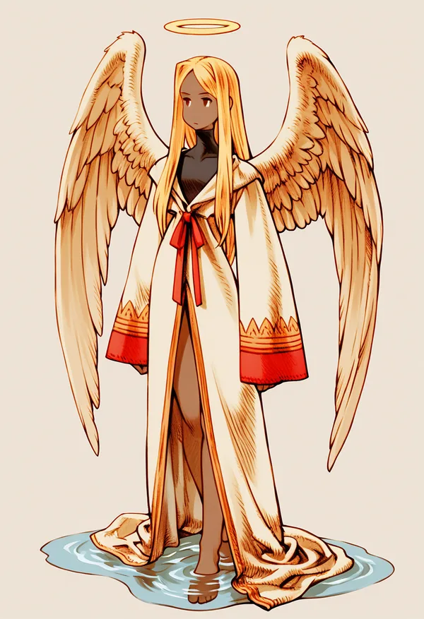 Imagem do anjo Nemamiah