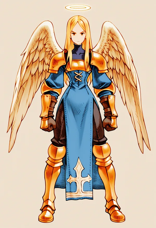 Imagem do anjo Poyel