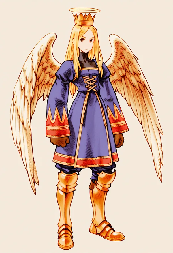 Imagem do anjo Rehael