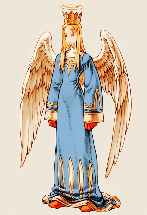 Imagem do anjo Rochel