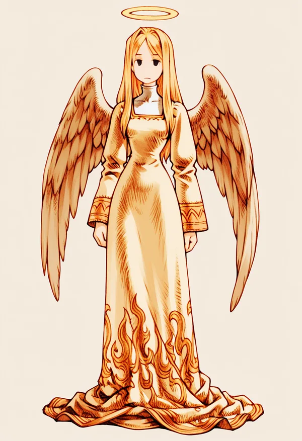 Imagem do anjo Sitael