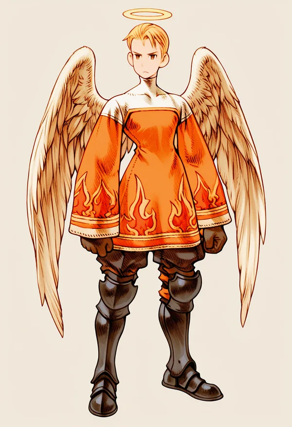 Imagem do anjo Vehuel
