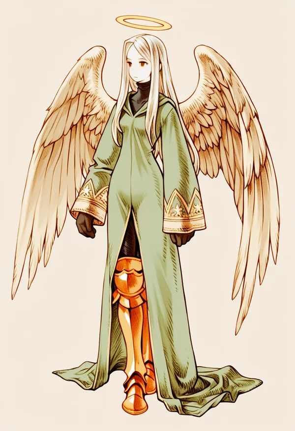 Imagem do anjo Yehuiah