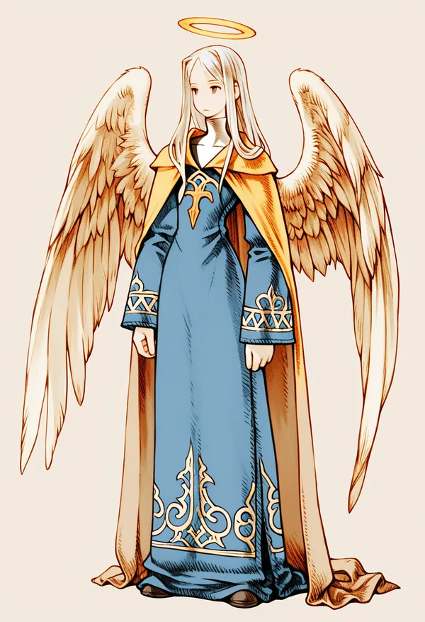 Imagem do anjo Yeratel